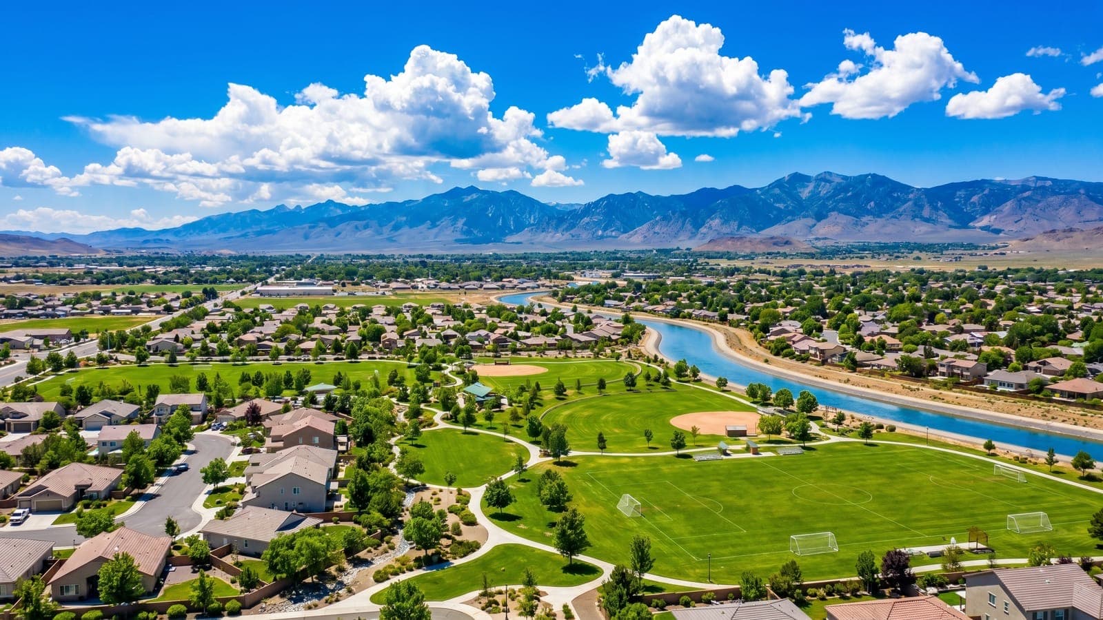 New construction homes in Fernley, Nevada — Lyon County value housing along the I-80 growth corridor